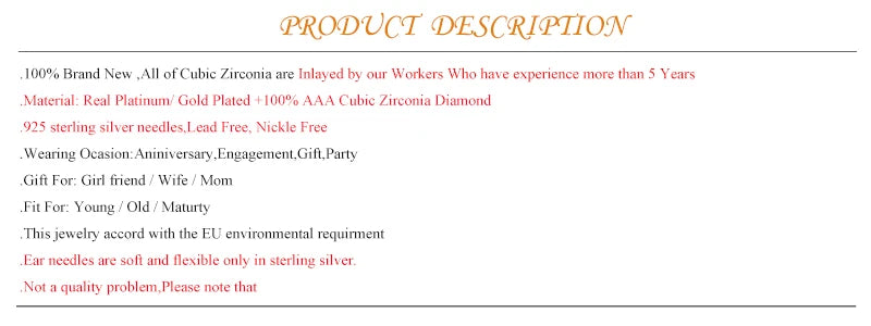 Luxury Water Drop Long Necklace Bracelet Earring Set for Women's Cubic Zirconia Bridal Jewelry S543