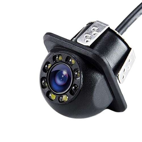 Eliteridegear Hippcron car rear view camera with 4 LED night vision, waterproof HD video, 170° wide-angle CCD for reversing and parking