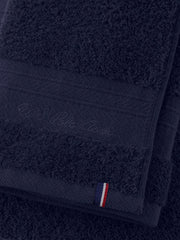 Super Soft Pure Cotton Towel in Navy Iris