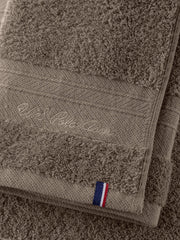 Super Soft Pure Cotton Towel in Taupe Grey