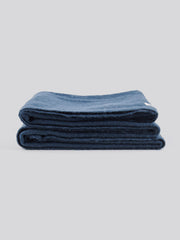 Premium Super Soft Hanging Throw Navy Iris
