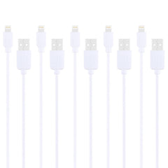 5 PCS HAWEEL 1m High Speed 8 pin to USB Sync and Charging Cable Kit for iPhone, iPad