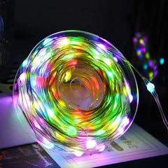 TNALANT 5V Bluetooth RGB Addressable LED Strip 2m Bedroom