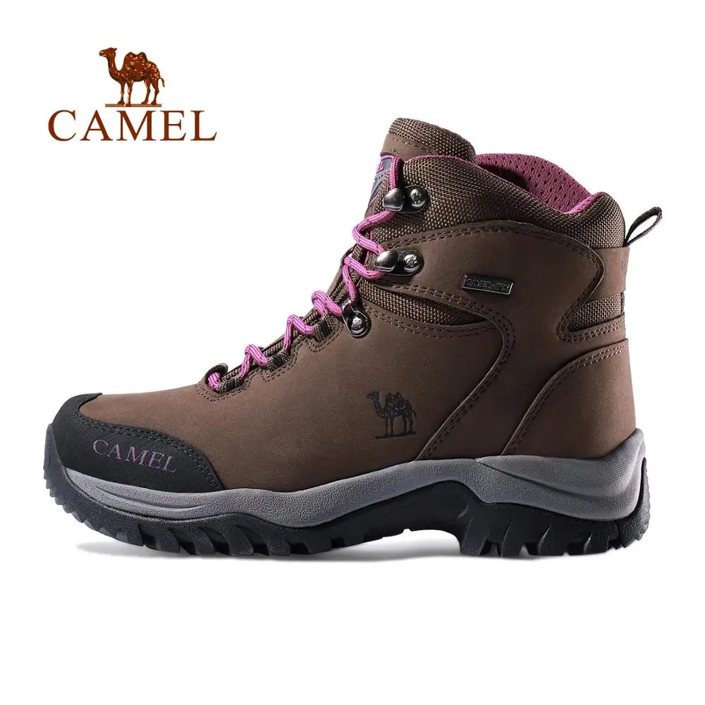 Camel men's non-slip hiking shoes by Adistore with rugged outsole, ideal for outdoor trekking and trail walking.