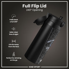 NFL x ION8 Insulated Steel Water Bottle, NFL Colts, 750ml (24oz)