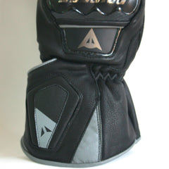 DAG 016 Full Metal D6 Motorbike Black/Gray Motorcycle Gloves