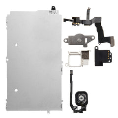 6 in 1 for iPhone 5s LCD Repair Accessories Part Set, For iPhone 5s (White), For iPhone 5s (Black)