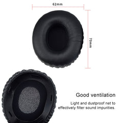 2pcs Sponge Headphone Protective Case With Card Buckle for Sony MDR-10RC