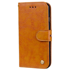 For iPhone 6 Plus & 6s Plus Business Style Oil Wax Texture Horizontal Flip Leather Case with Holder & Card Slots & Wallet, For iPhone 6P & 6sP