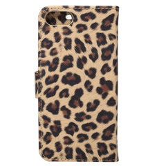 For  iPhone 8 & 7  Leopard Pattern Horizontal Flip Leather Case with Holder & Card Slots & Wallet, For 8 & 7
