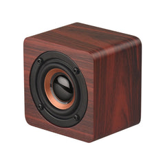 Q1 Wooden Mini Portable Mega Bass Wireless Bluetooth Speaker