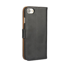 For  iPhone 8 & 7  Genuine Split Horizontal Flip Leather Case with Holder & Card Slots & Wallet