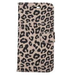 For iPhone 8 Plus & 7 Plus   Leopard Texture Horizontal Flip Leather Case with Holder & Card Slots & Wallet, For 8P & 7P