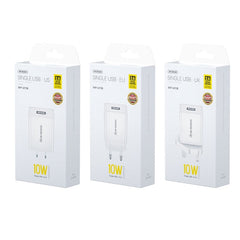 WK WP-U118 10W Single USB Port Travel Charger Power Adapter, US Plug, WP-U118 US Plug