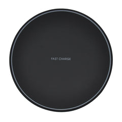 KD-1 Ultra-thin 10W Fast Charging Wireless Charger for Android Phones & iPhone, Fast Charging, Black