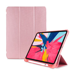 Three-folding Shockproof TPU Protective Case for iPad Pro 11 inch (2018) / (2020), with Holder & Pen Slot, iPad Pro 11 inch (2018) / (2020)