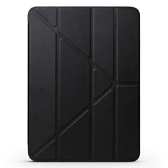 Millet Texture PU+ Silica Gel Full Coverage Leather Case for iPad Air (2019) / iPad Pro 10.5 inch, with Multi-folding Holder, For iPad Air (2019)