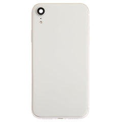 Battery Back Cover Assembly (with Side Keys & Speaker Ringer Buzzer & Motor & Camera Lens & Card Tray & Power Button + Volume Button + Charging Port + Signal Flex Cable & Wireless Charging Module) for iPhone XR, For iPhone XR (Full Assembly)           ...
