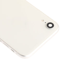 Battery Back Cover Assembly (with Side Keys & Speaker Ringer Buzzer & Motor & Camera Lens & Card Tray & Power Button + Volume Button + Charging Port + Signal Flex Cable & Wireless Charging Module) for iPhone XR, For iPhone XR (Full Assembly)           ...
