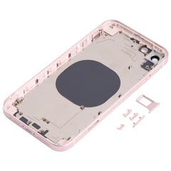 Back Housing Cover with Appearance Imitation of iP13 for iPhone XR, For iPXR to i13(Pink), For iPXR to i13(Red), For iPXR to i13(Blue), For iPXR to i13(Purple), For iPXR to i13(White), For iPXR to i13(Green)