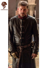 Men's Jaime Lannister Game of Thrones Leather Trench | Premium Cowhide | Full Length