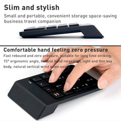 MC Saite 2129RF 18 Keys Wireless 2.4G Numeric Keyboard