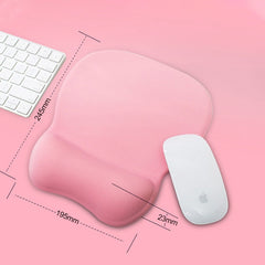 MONTIAN MF-01 Oval Slow Rebound Memory Cotton Soft Bracer Mouse Pad