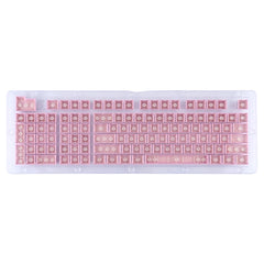 ABS Translucent Keycaps, OEM Highly Mechanical Keyboard, Universal Game Keyboard, Pink, Grey, Blue, Purple, Red, White, Yellow, Black, Orange