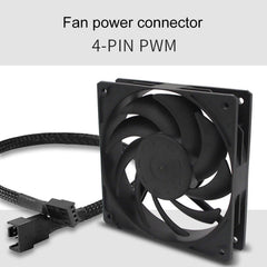 F120 Computer CPU Radiator Cooling Fan, F120