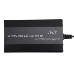 Laptop Notebook Power 100W Universal Charger with Car Charger & AC Power Adapter & 8 Power Adapters & 1 USB Port for Samsung, Sony, Asus, Acer, IBM, HP, DELL, UK Plug, AU Plug, EU Plug, UK Plug