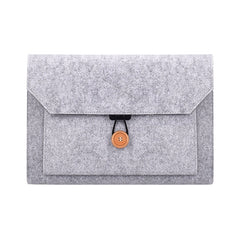 ND06 Multi-purpose Felt Button Laptop Inner Bag for 12.5 inch Laptop, 12.5 inch
