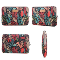 Lisen 7.0 inch Sleeve Case Colorful Leaves Zipper Briefcase Carrying Bag, 7.0 inch
