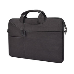 ST02S Waterproof Tear Resistance Hidden Portable Strap One-shoulder Handbag for 15.6 inch Laptops, with Suitcase Belt, ST02S 15.6 inch Black, ST02S 15.6 inch Dark Gray, ST02S 15.6 inch Pink, ST02S 15.6 inch Light Grey, ST02S 15.6 inch Navy Blue