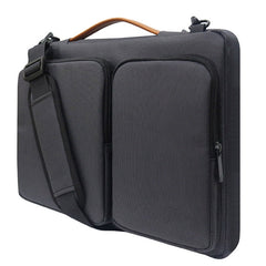 Nylon Waterproof Laptop Handbag Bag for 13-14 inch Laptops with Trunk Trolley Strap, 13-14 inch