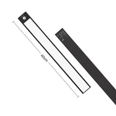 40cm Original Xiaomi Youpin YEELIGHT LED Smart Human Motion Sensor Light Bar Rechargeable Wardrobe Cabinet Corridor Wall Lamps, 40cm