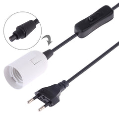 E27 Wire Cap Switch Lamp Holder Chandelier Power Socket with 1.2m Extension Cable, Small UK Plug, EU Plug, 1.5m, AU Plug, 1.2m, Big UK Plug, 1.5m, US Plug, 1.5m, Small UK Plug, 1.2m