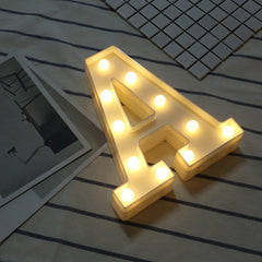 Dry Battery Powered Warm White Standing Hanging LED Holiday Light, A, N, B, O, C, P, D, Q, E, R, F, G, T, U, V, I, J, W, K, X, L, M, Z