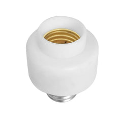 200W Max E27 APP Remote Control WiFi Smart Light Bulb Adapter Lamp Base Works with Alexa Echo & Google Home, AC 100-250V, APP Control