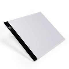 Ultra-thin A4 Size Portable USB LED Artcraft Tracing Light Box Copy Board for Artists Drawing Sketching Animation and X-ray Viewing, No Brightness Control