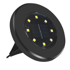 4 PCS 8 LEDs IP65 Waterproof Solar Powered Buried Lamp Garden Villa Garden Lawn Decorative Spotlight