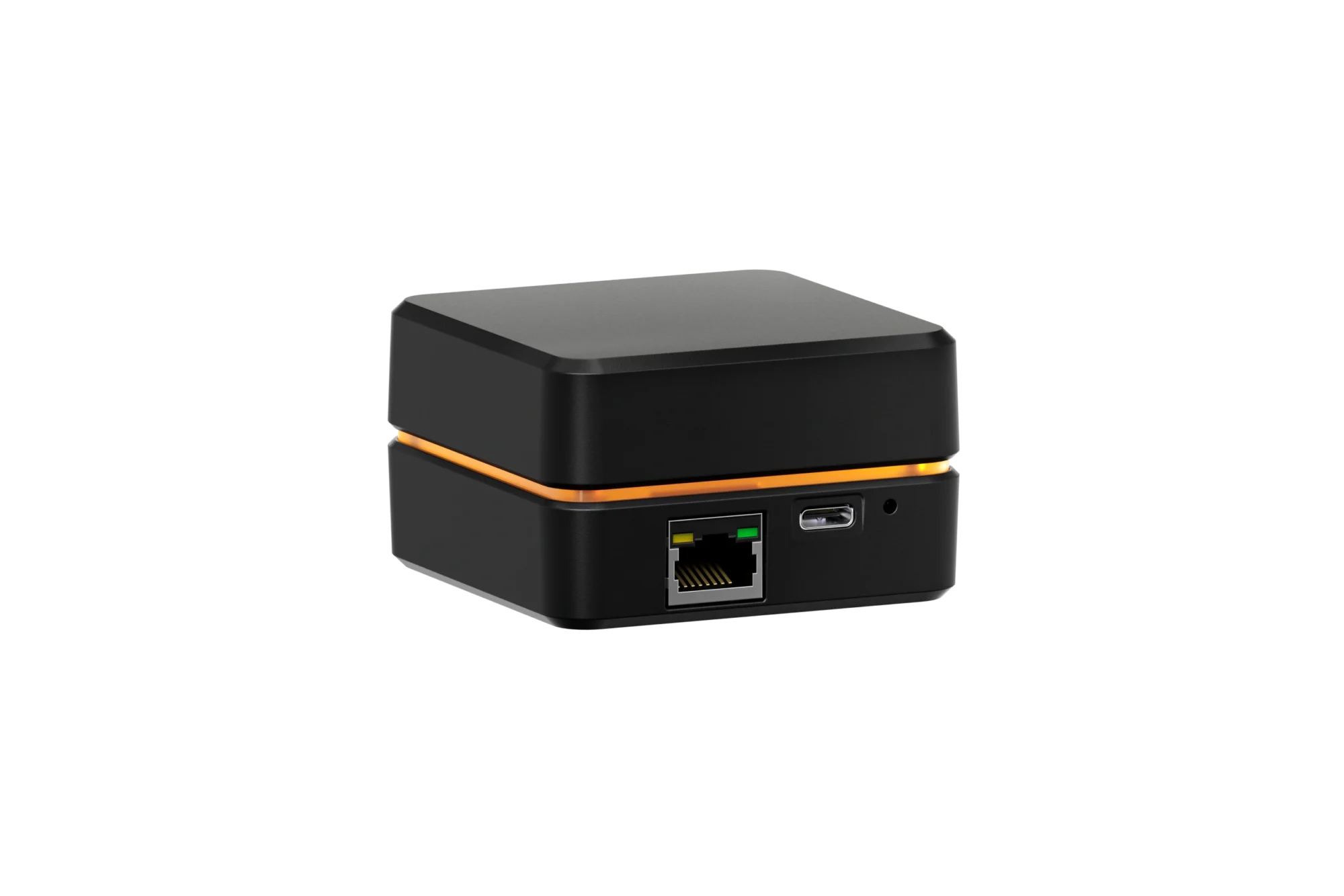 Trak Racer UK Simucube Link Hub, centralized connectivity accessory for sim racing rigs, shown with multiple connection ports.