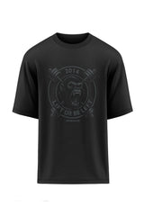 XAPE Lift Or Be Left Oversized Tee - Black