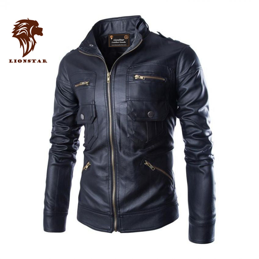LionStar Angel Men Leather Bomber Jacket | Premium Cowhide | Vintage Aviation Style