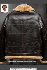 Men's Pilot Winter Leather Coat with Fur | Premium Cowhide | Aviation Style | Warm & Stylish