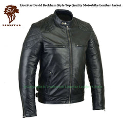 Men's Cafe Racer Jacket | Black Sheepskin | Professional Motorcycle Style