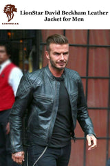 Men's Cafe Racer Jacket | Black Sheepskin | Professional Motorcycle Style
