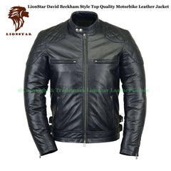 Men's Cafe Racer Jacket | Black Sheepskin | Professional Motorcycle Style
