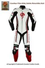 Fitto Kids Full Racing Set | Suit + Boots + Gloves | 4 Colors | CE-Approved Cowhide