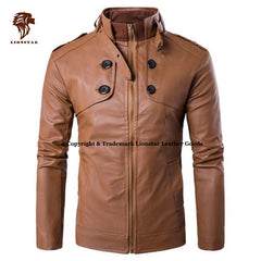 Premium Leather Jacket for Men - Lionstar Zara | Contemporary Design | Professional Quality