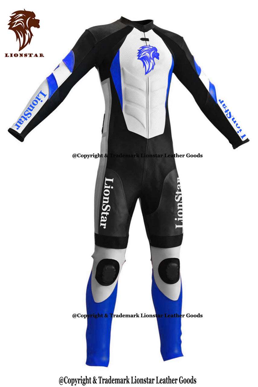 Beast Motorcycle Racing Suit | Durable Cowhide | CE-Approved Kids & Adults | Lionstar Series